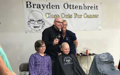 Brayden Ottenbreit Close Cuts for Cancer